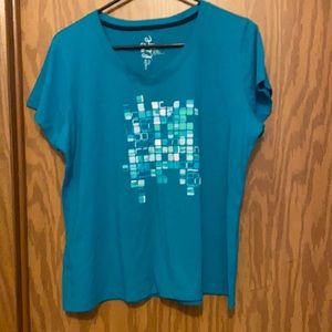 Teal Made for Life tshirt. PXL